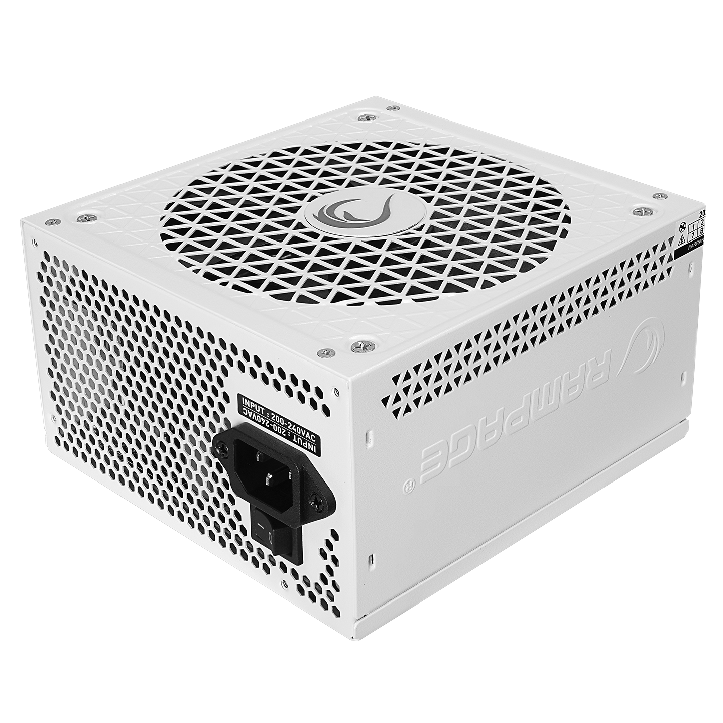 P750 750W 80+ GOLD APFC Beyaz PC Power Supply - Rampage