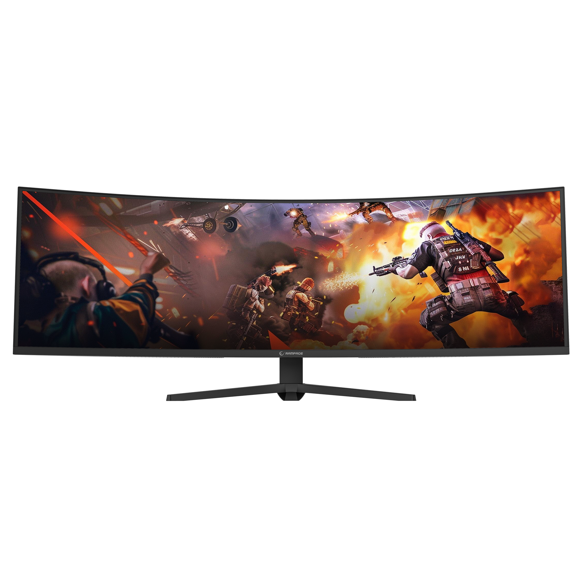 Cyclops CY49R165 49'' 165Hz Fast VA HDR G-Sync RGB PC Curved Gaming Monitor