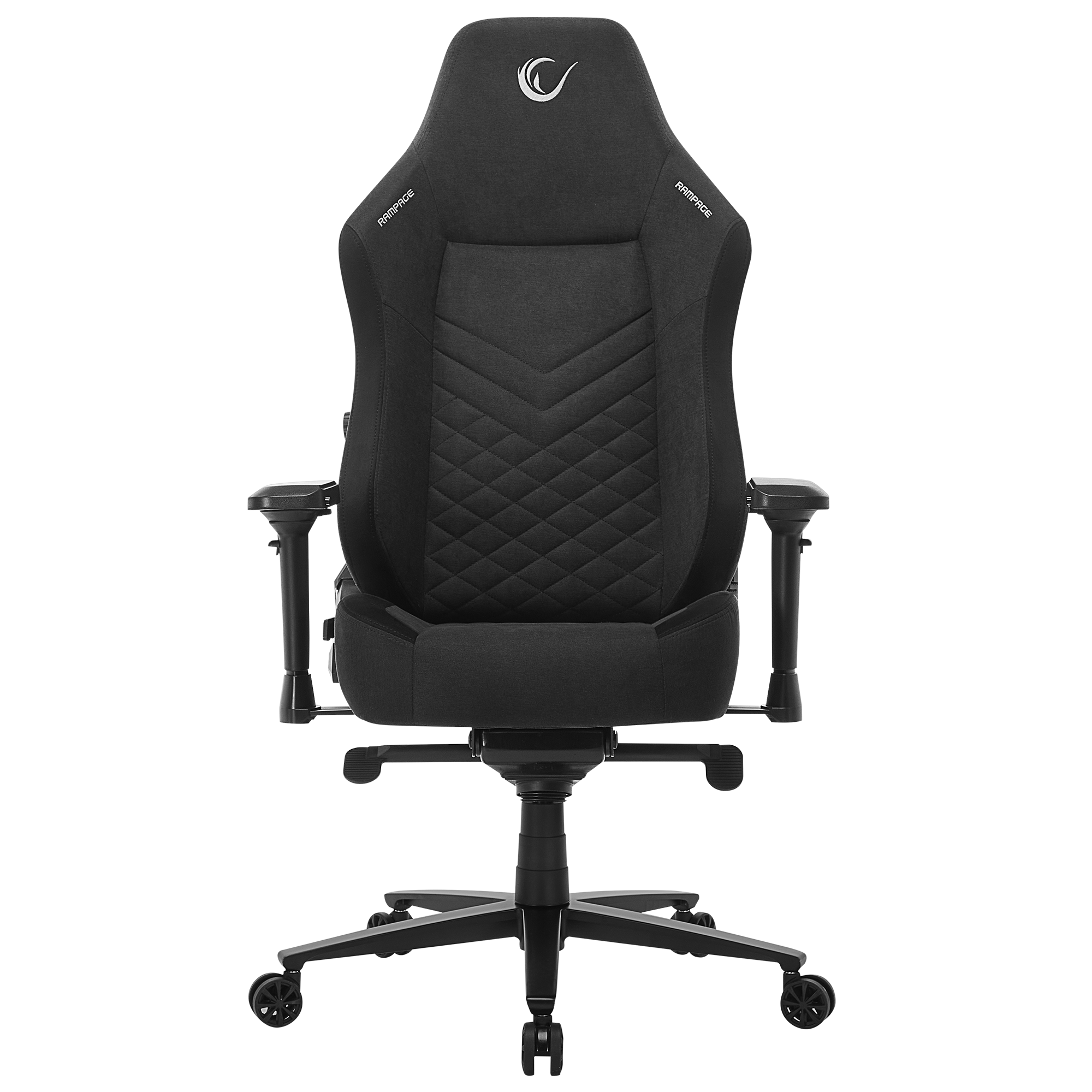 KL-R82 Blitz Anti-Sweat Fabric Adjustable Backrest Mechanism Gaming Chair-Black