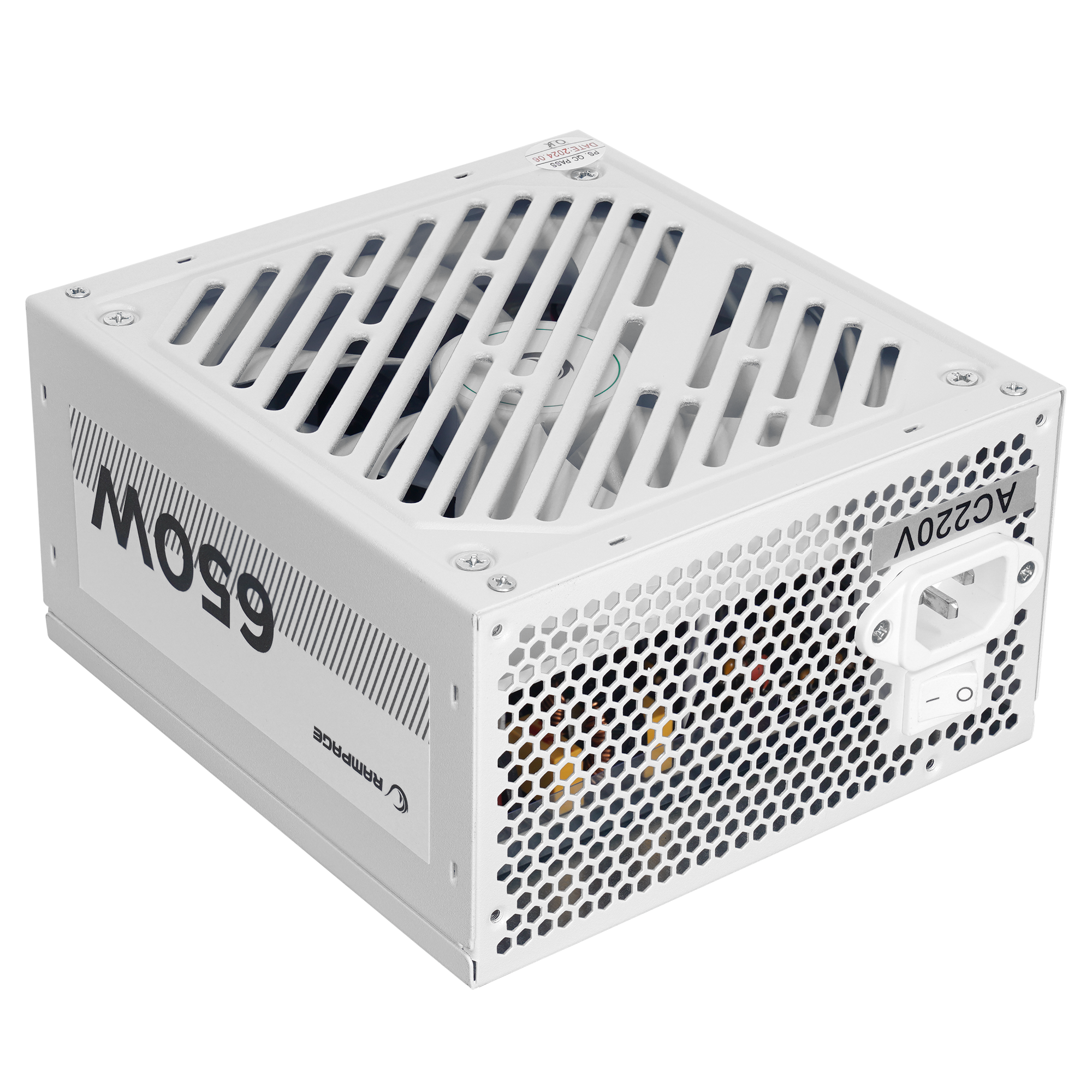 RMP-650-80PB 650W 14cm Fan 80 Plus Bronze Aktif PFC Beyaz Power Supply - Rampage