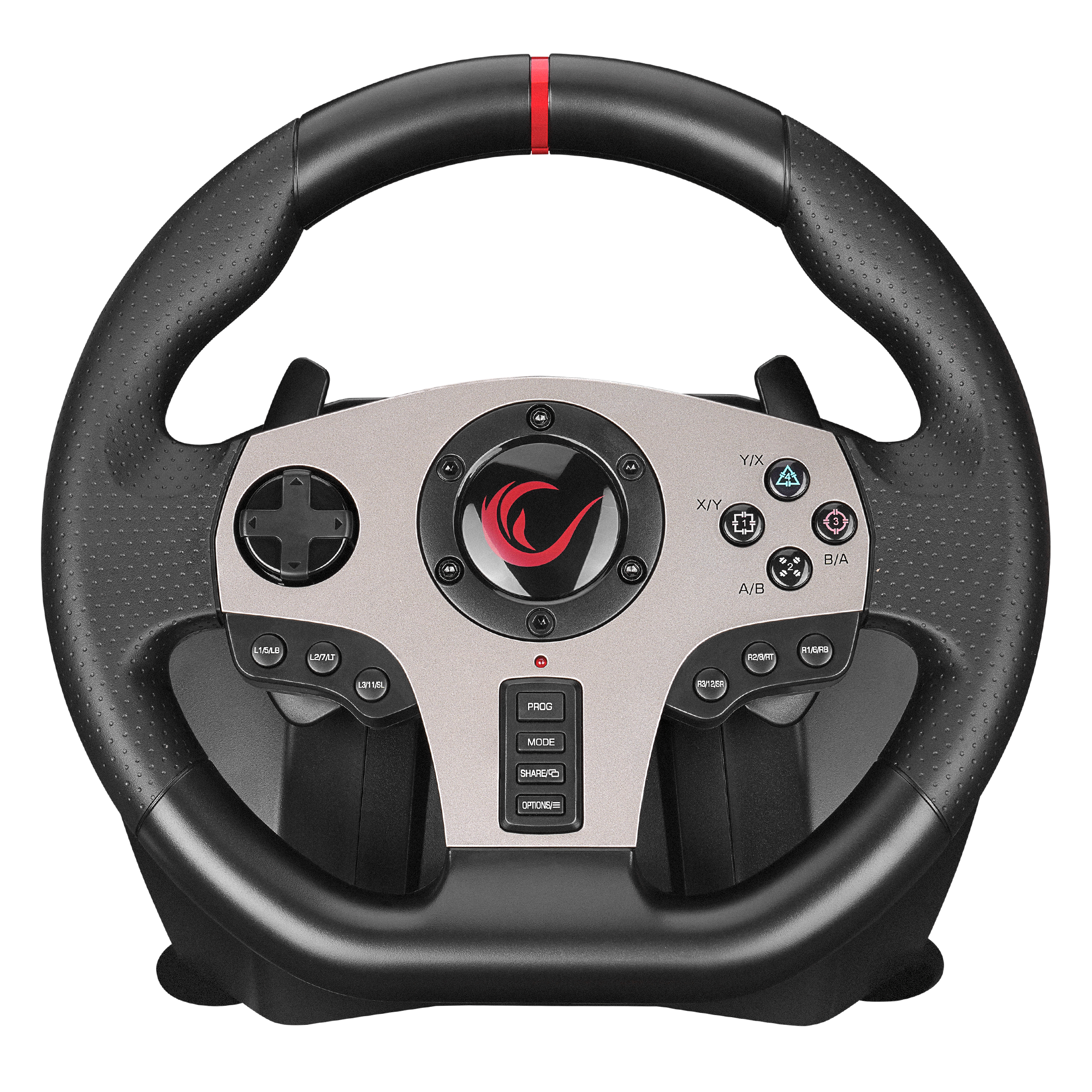 V902 PC - 3 Pedallı - El Vitesli Gaming Oyuncu Direksiyonu - Rampage