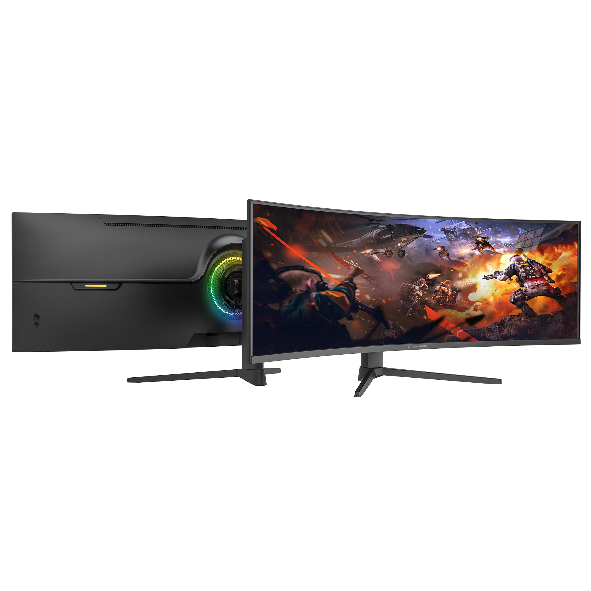 Cyclops CY49R165 49'' 165Hz Fast VA HDR G-Sync RGB PC Curved Gaming Monitor