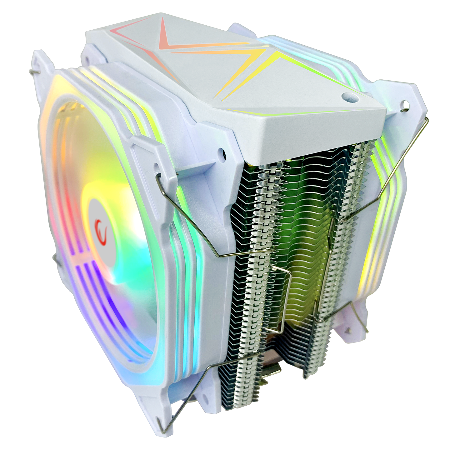 OCTAGON C60 Beyaz 1800RPM AM5/LGA1700 Uyumlu Hava Soğutmalı CPU Fan - Rampage
