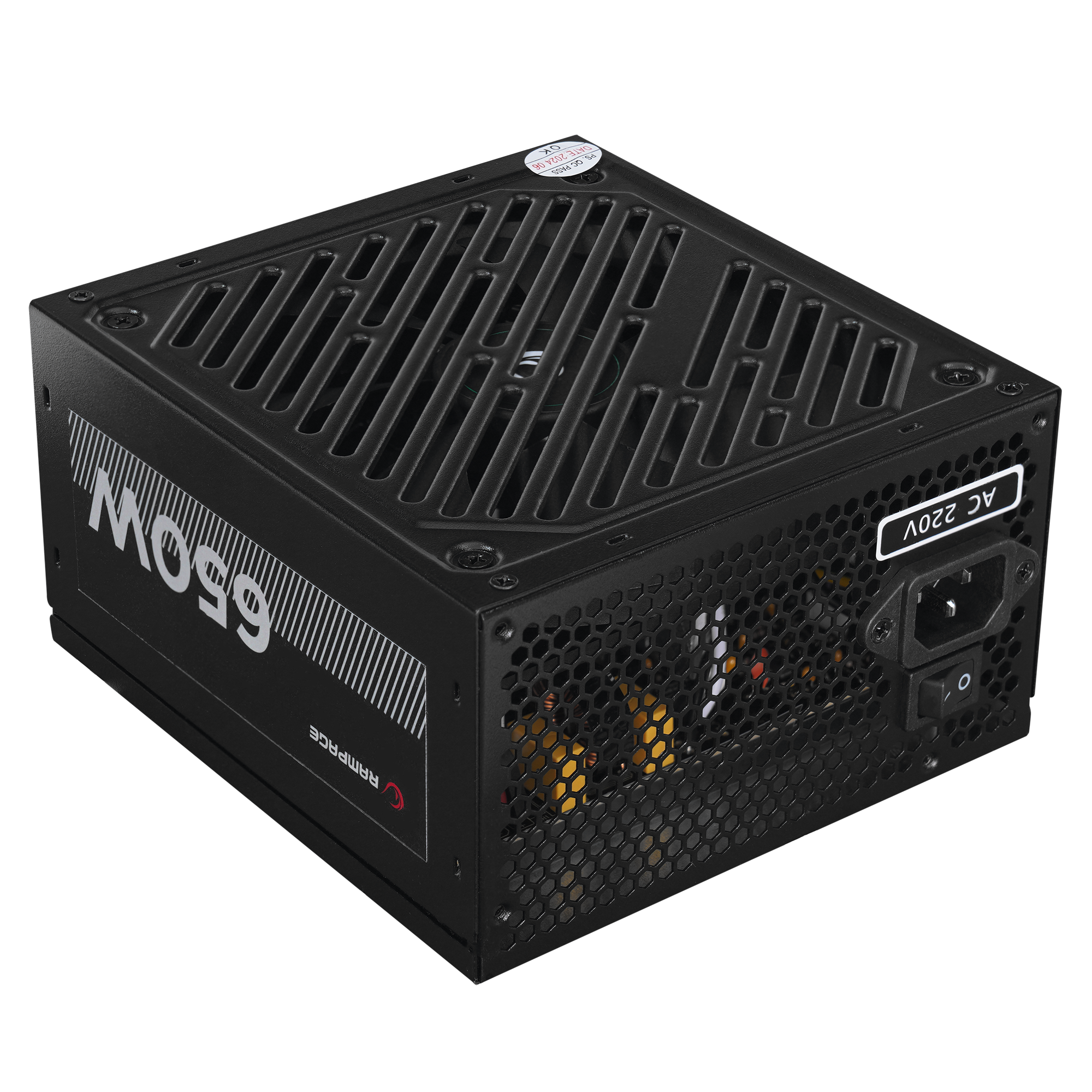 RMP-650-80PB 650W 14cm Siyah Fan 80 Plus Bronze Aktif PFC Power Supply (Kutusuz) - Rampage