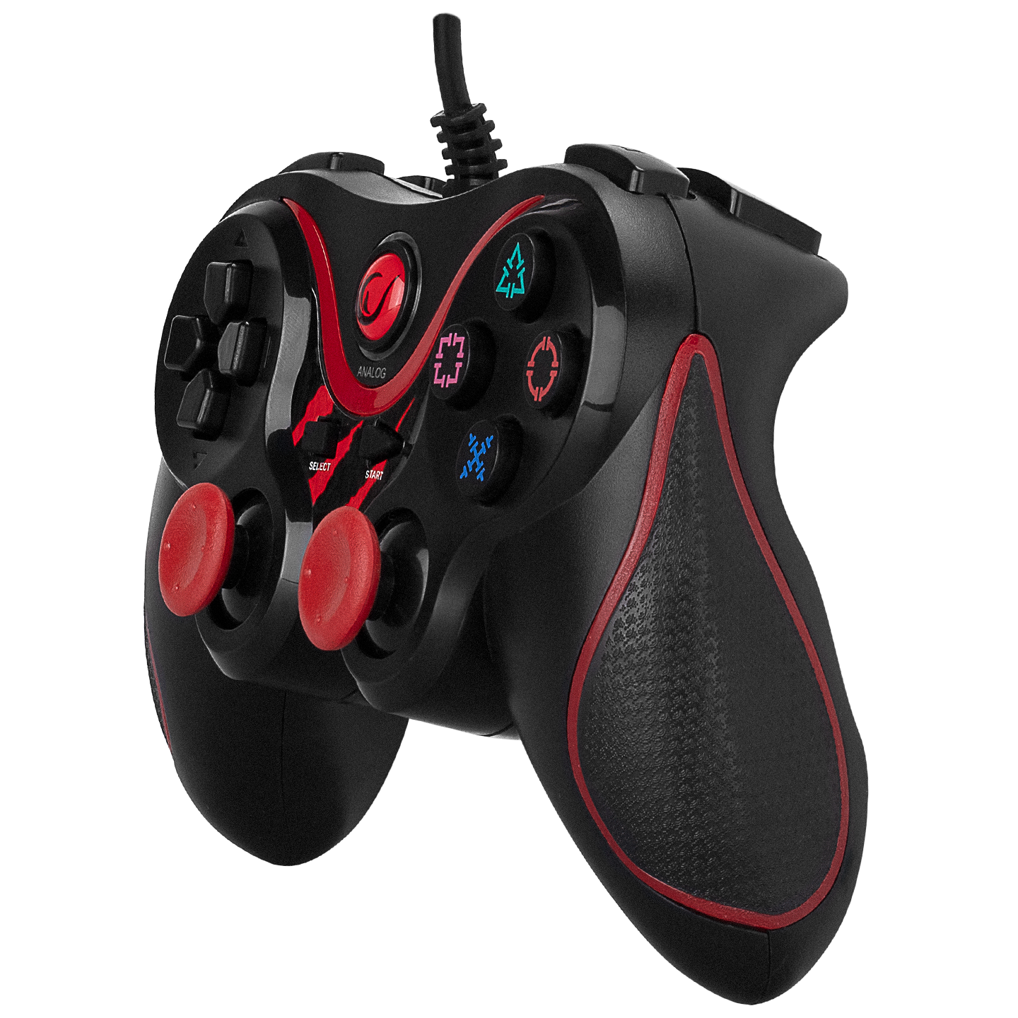 Nebulix PS3/PC Kırmızı USB 1.8m Joypad - Rampage