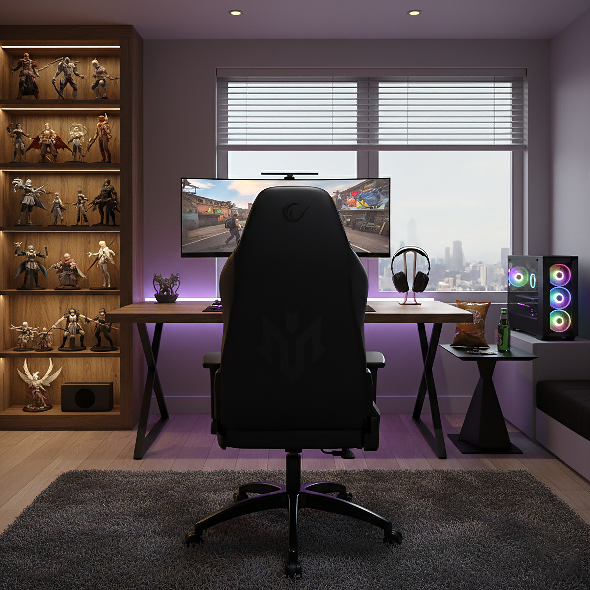 Oyuncu Koltuğu- Siyah