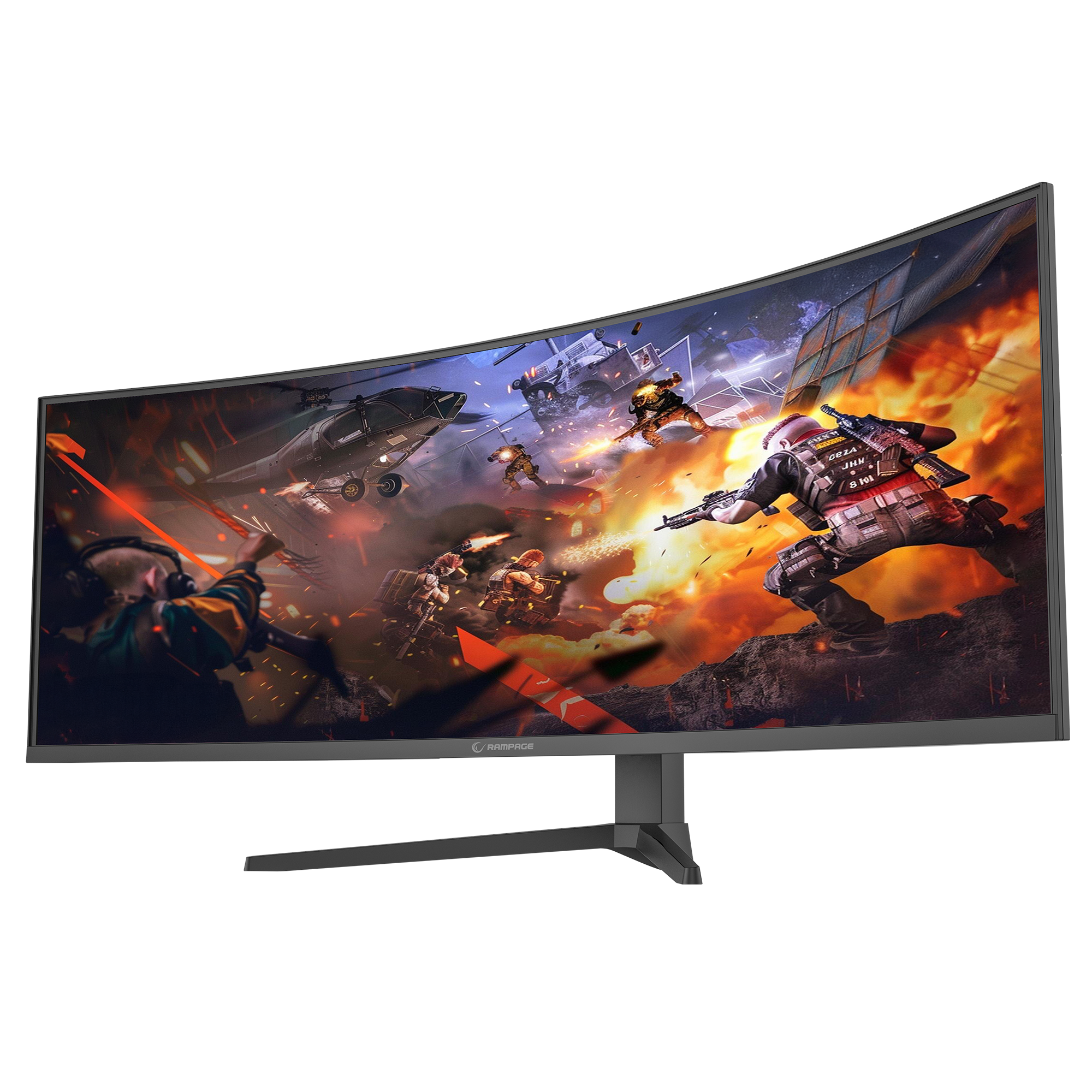Cyclops CY49R165 49'' 165Hz Fast VA HDR G-Sync RGB PC Curved Gaming Monitor