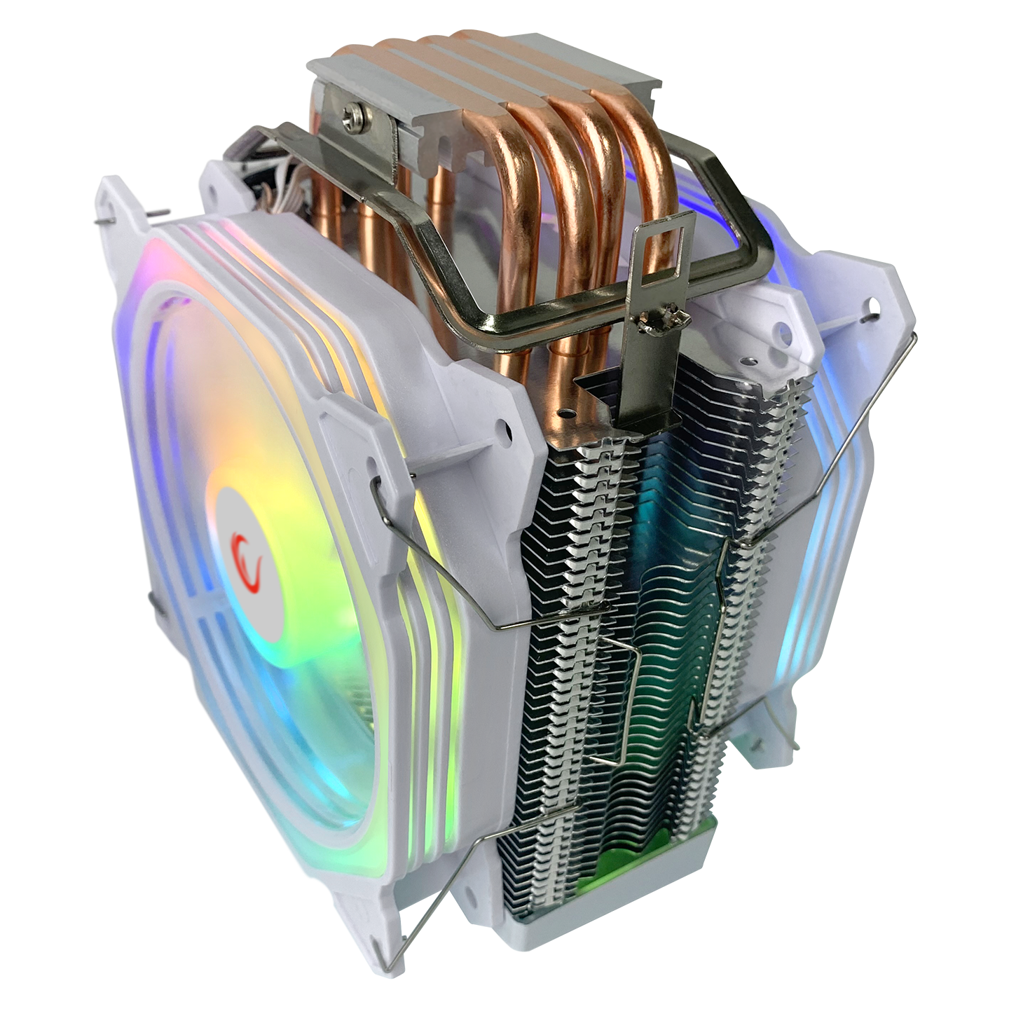 OCTAGON C60 Beyaz 1800RPM AM5/LGA1700 Uyumlu Hava Soğutmalı CPU Fan - Rampage