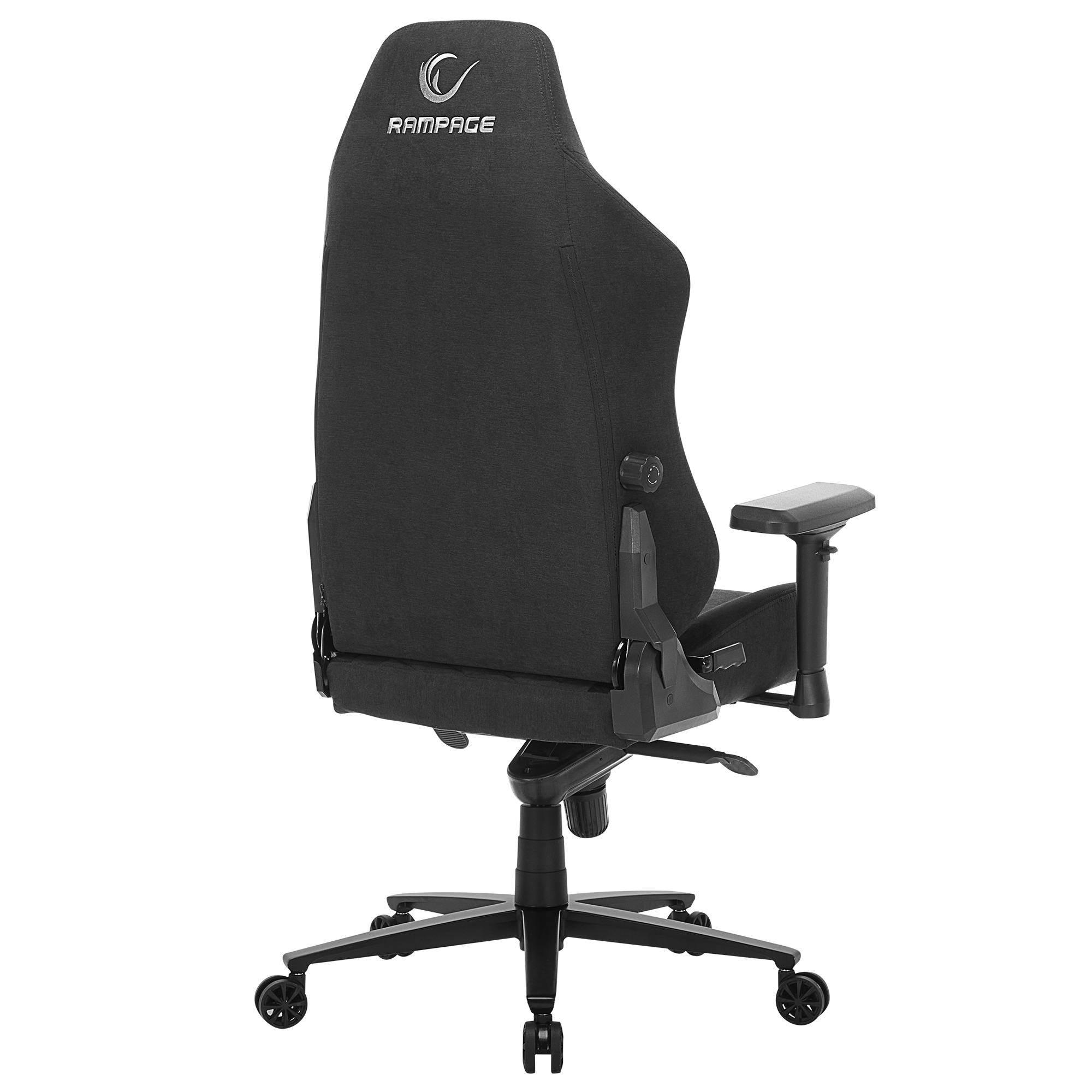 KL-R82 Blitz Anti-Sweat Fabric Adjustable Backrest Mechanism Gaming Chair-Black