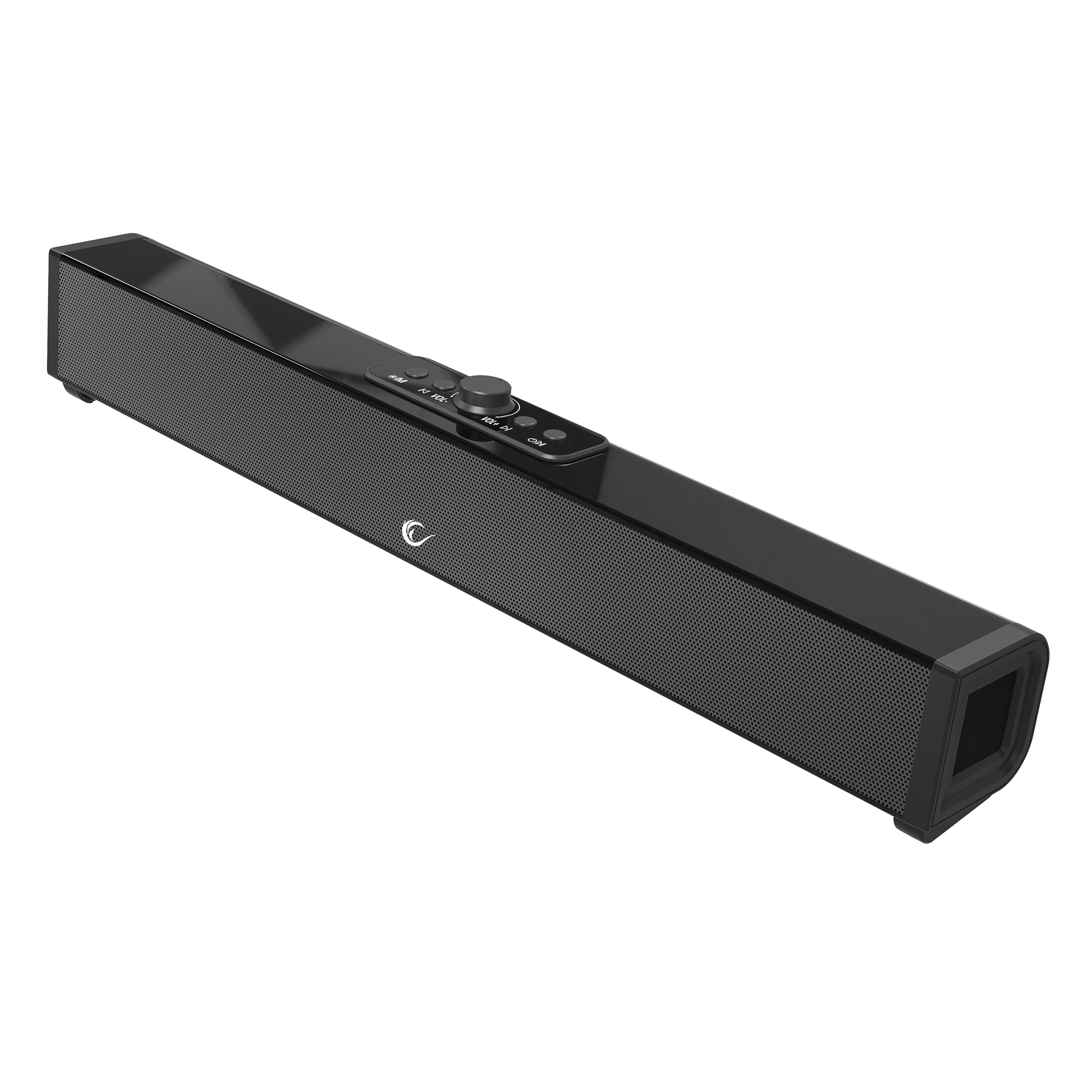 RM-1 SoundWave Plus Siyah 2X15W + 34W Gaming Soundbar Speaker - Rampage