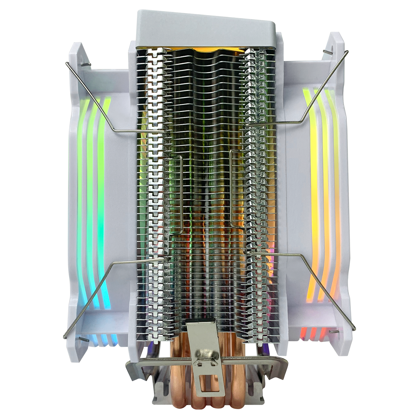 OCTAGON C60 Beyaz 1800RPM AM5/LGA1700 Uyumlu Hava Soğutmalı CPU Fan - Rampage