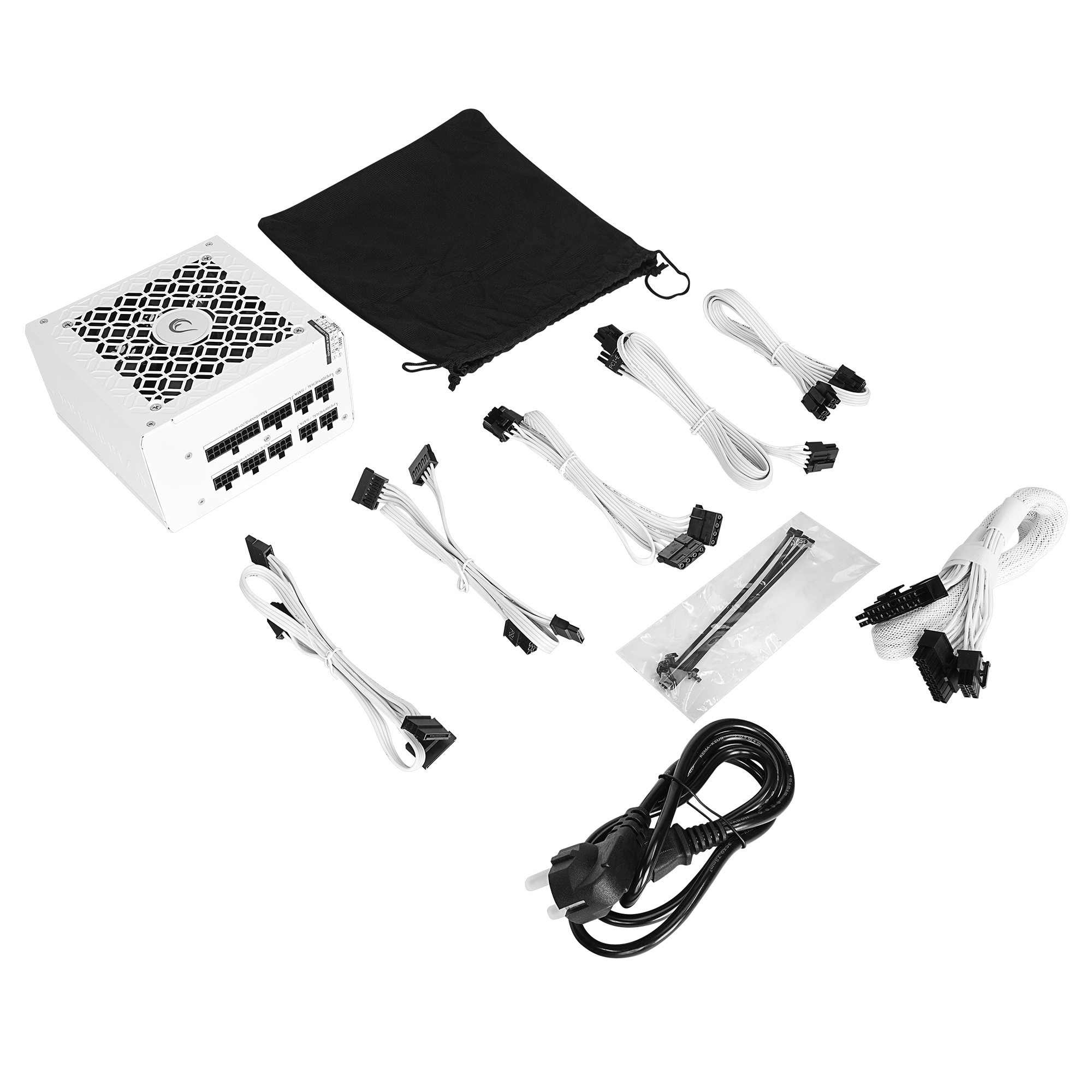 MATE M650- 650W Full Modular 80 Plus Bronze Aktif PFC Beyaz Power Supply - Rampage