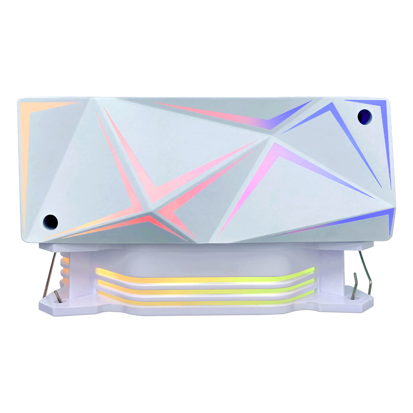 OCTAGON C50 Beyaz 800RPM AM5/LGA1700 Uyumlu Hava Soğutmalı CPU Fan - Rampage