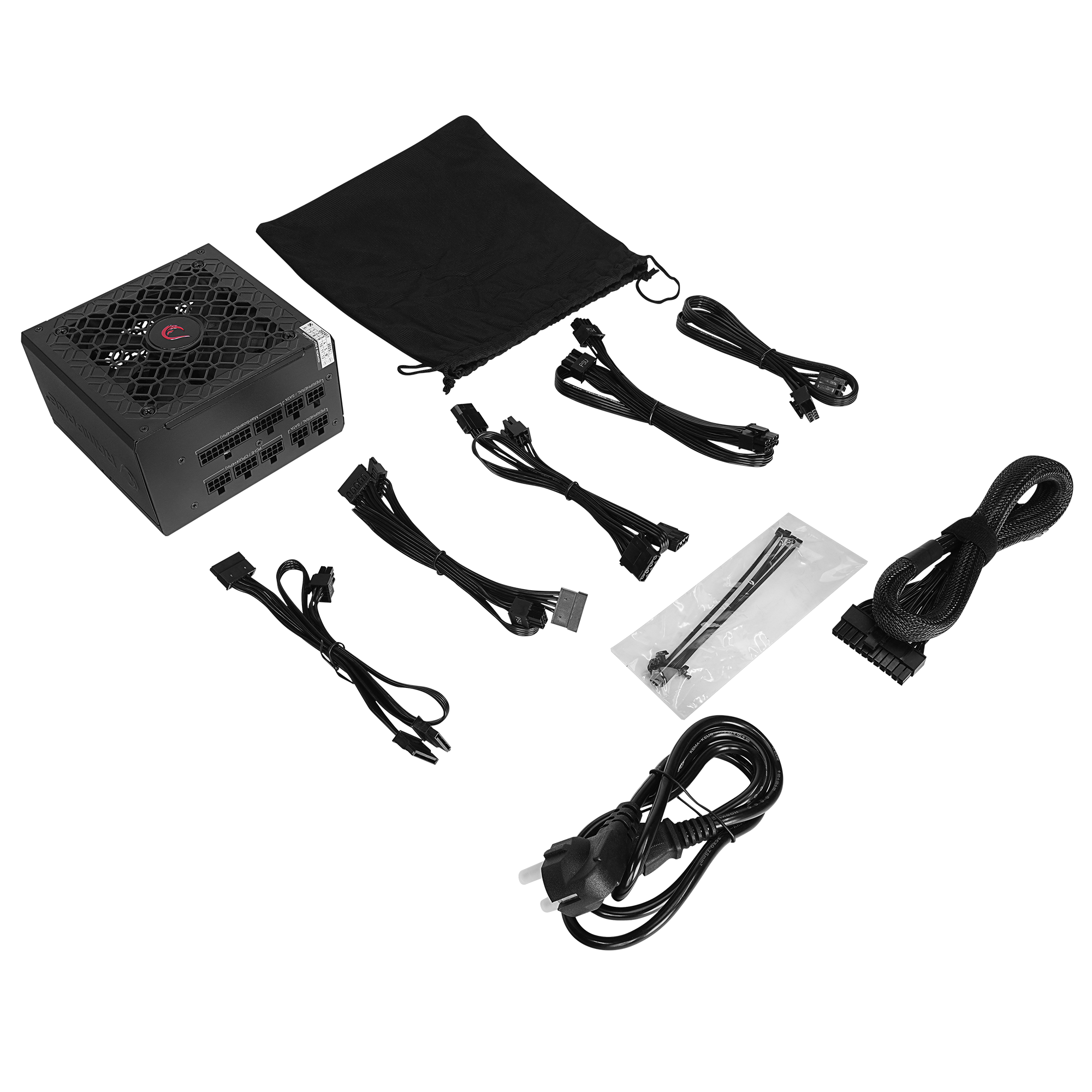 MATE M650-650W Full Modular 80 Plus Bronze Aktif PFC Siyah Power Supply - Rampage