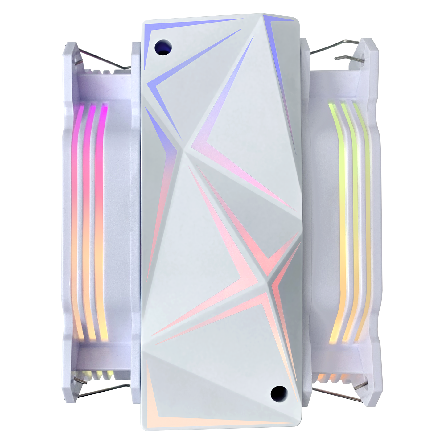 OCTAGON C60 Beyaz 1800RPM AM5/LGA1700 Uyumlu Hava Soğutmalı CPU Fan - Rampage