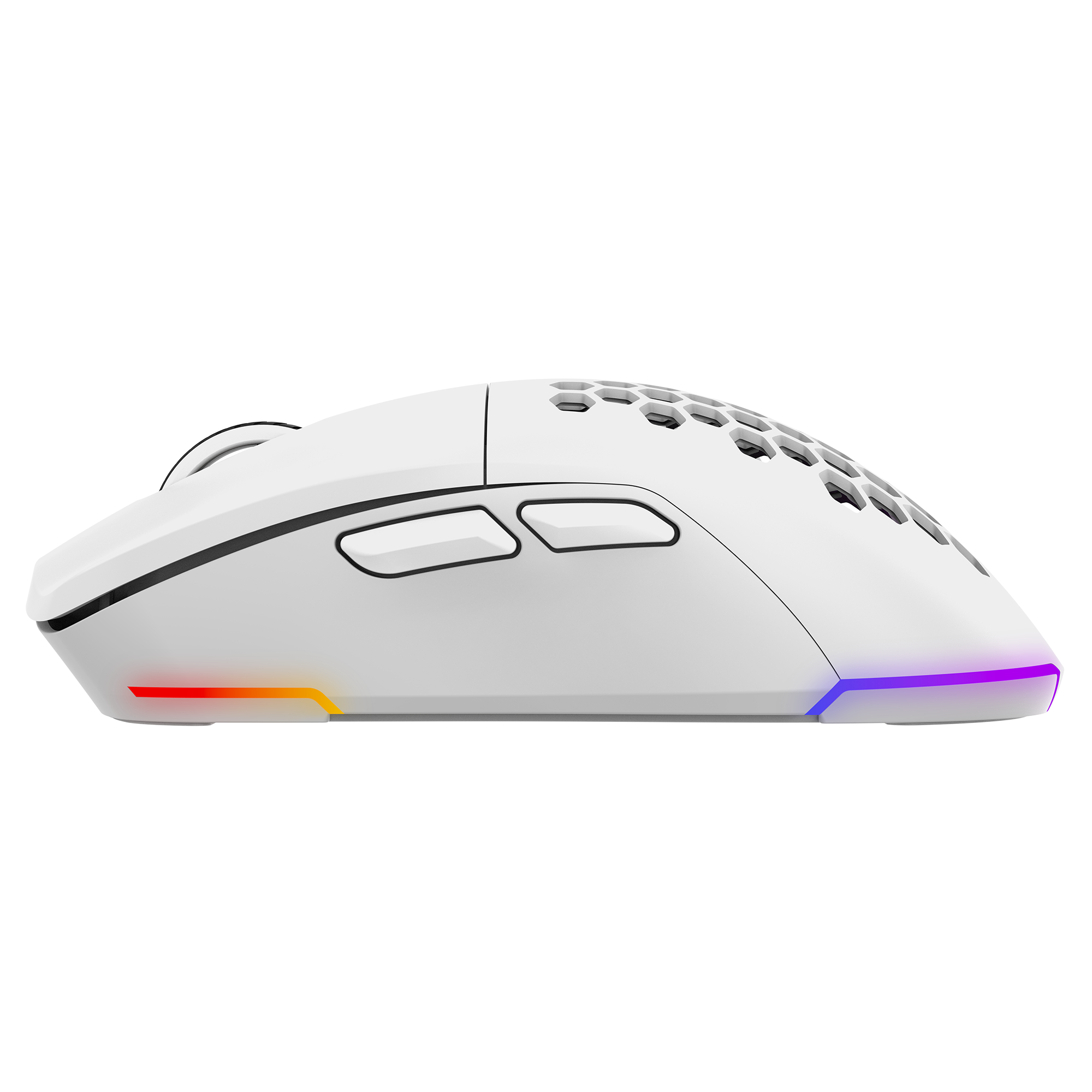 BLINK PRO Kablosuz Beyaz RGB Ledli Şarjlı 24000 DPI 3311 Sensor Gaming Oyuncu Mouse