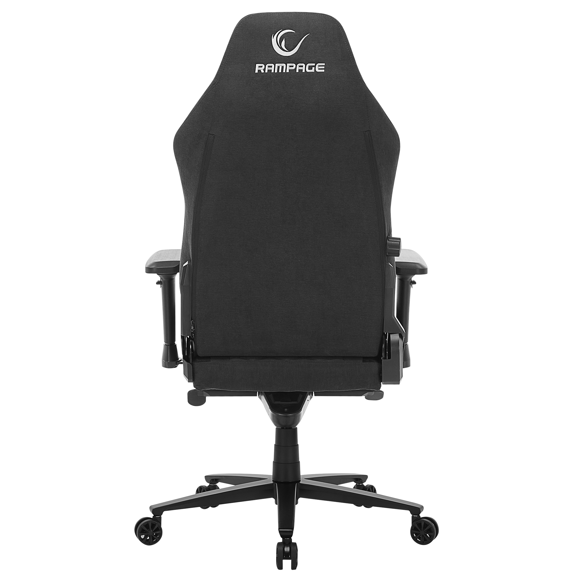 KL-R82 Blitz Anti-Sweat Fabric Adjustable Backrest Mechanism Gaming Chair-Black