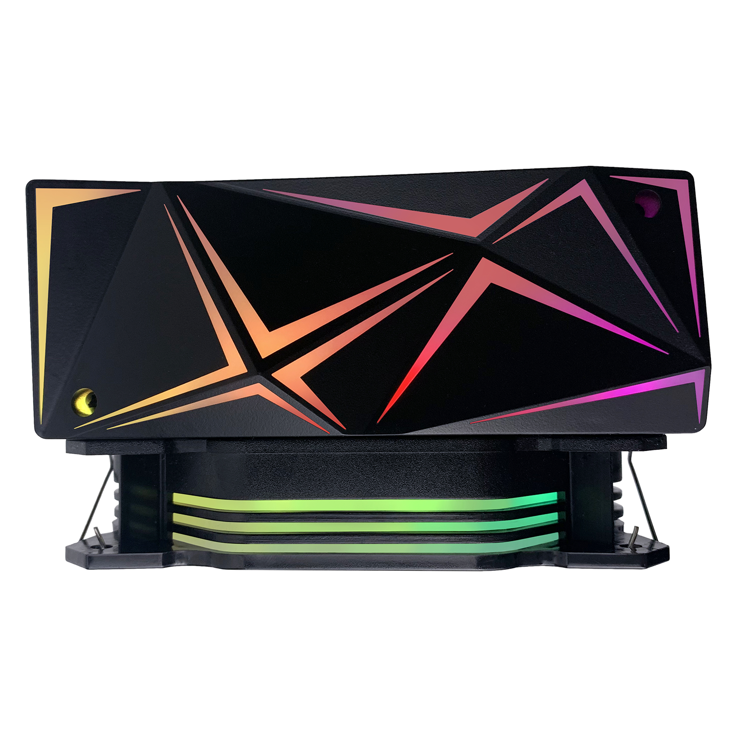 OCTAGON C50 Siyah 1800RPM AM5/LGA1700 Uyumlu Hava Soğutmalı CPU Fan - Rampage