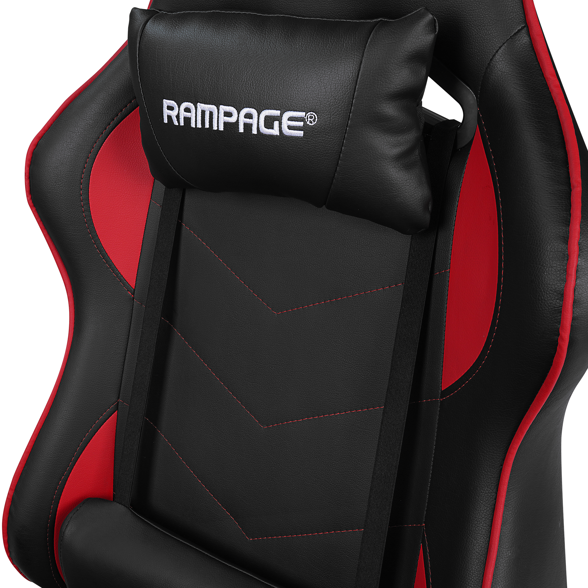 3D Ayarlı Oyuncu Koltuğu Kırmızı/Siyah