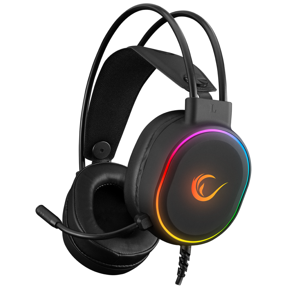 ROGUE RGB USB 7.1 Oyuncu Kulaklığı - Siyah - Rampage