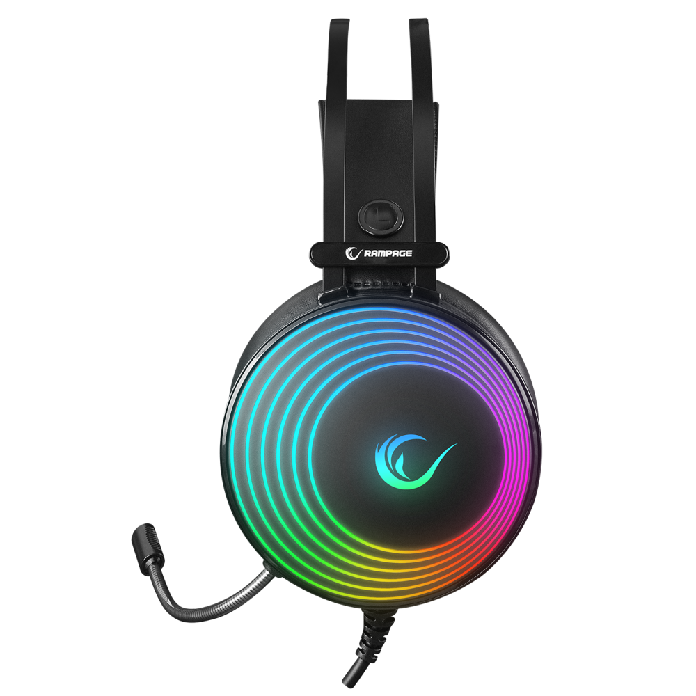 RM-K97 HELIX RGB 7.1 Oyuncu Kulaklığı - Rampage