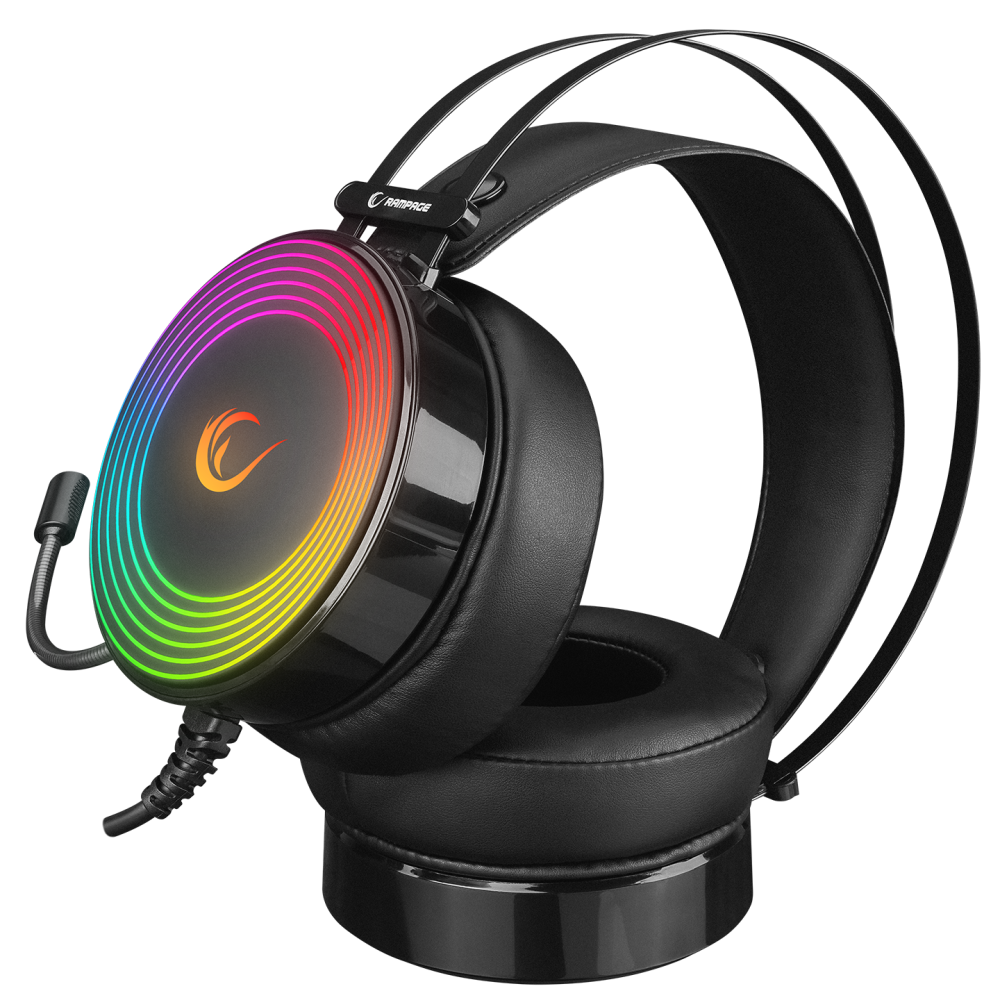 RM-K97 HELIX RGB 7.1 Oyuncu Kulaklığı - Rampage