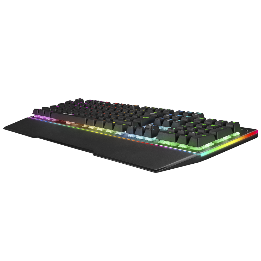 RMK-X1 MIRACLE USB Full RGB Aydınlatmalı Q Jixian Red Switch Gaming Oyuncu Mekanik Klavye - Rampage