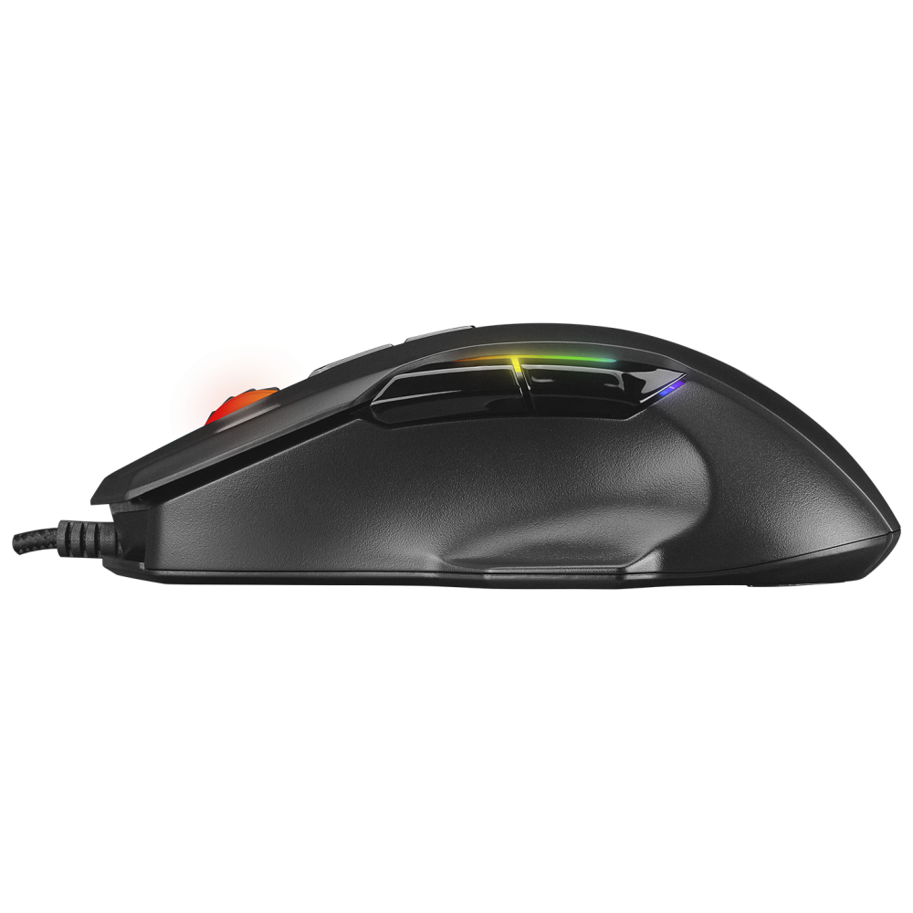 SMX-R45 ORBIT Usb Siyah 6400dpi RGB Ledli USB Oyuncu Mouse - Rampage