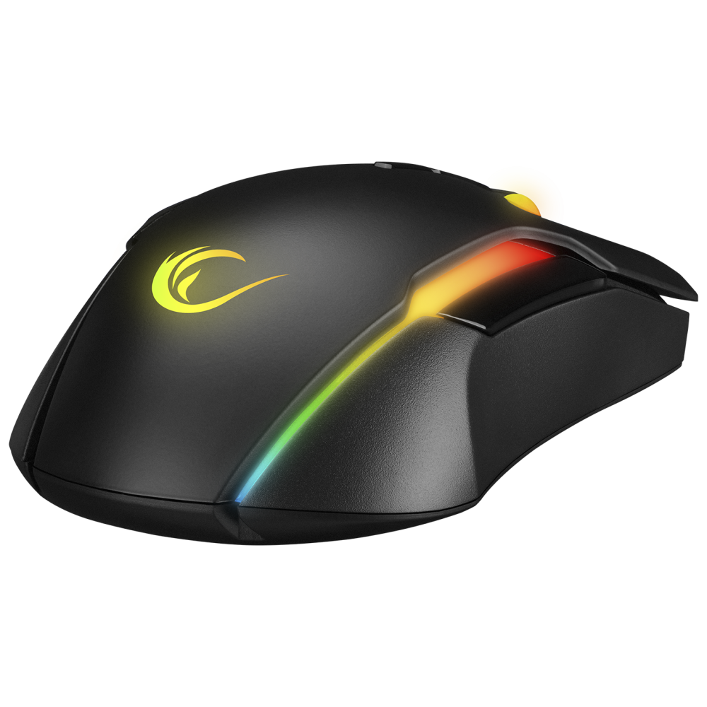 SMX-R45 ORBIT Usb Siyah 6400dpi RGB Ledli USB Oyuncu Mouse - Rampage