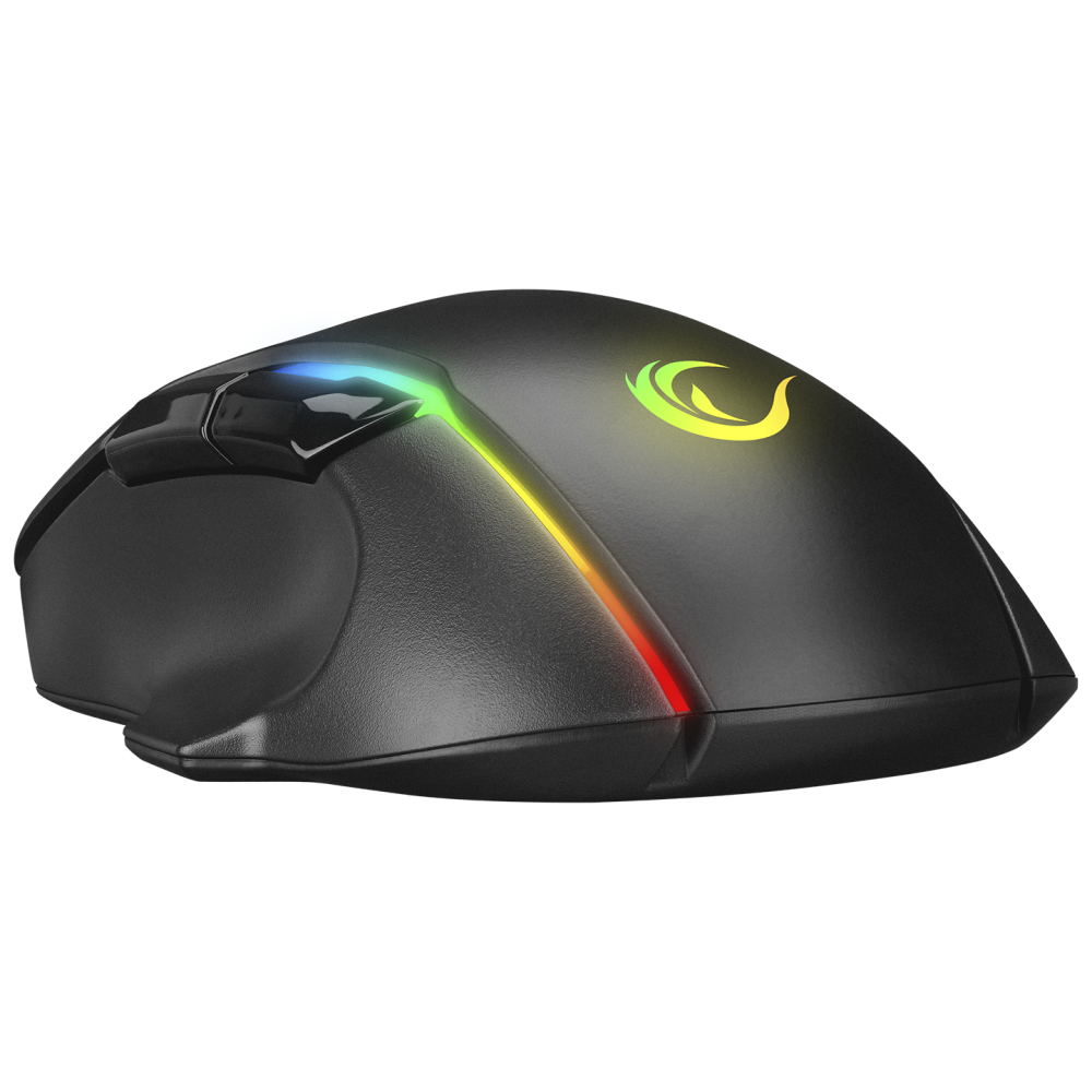 SMX-R45 ORBIT Usb Siyah 6400dpi RGB Ledli USB Oyuncu Mouse - Rampage