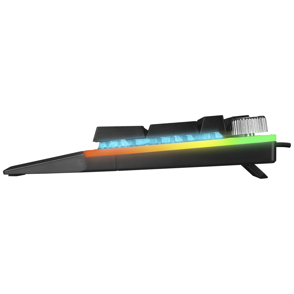 RMK-X2 MIRACLE Siyah USB Full RGB Aydınlatmalı Multimedia Q Red Switch Gaming Oyuncu Mekanik Klavye