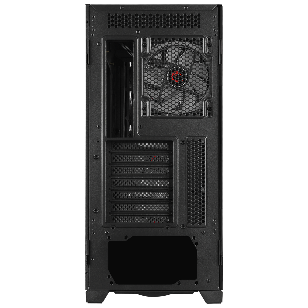 MASTER Mesh+Temperli Cam Dikey VGA Tutucu 4*ARGB Fan+Hub E-ATX Gaming Oyuncu Kasası - Rampage