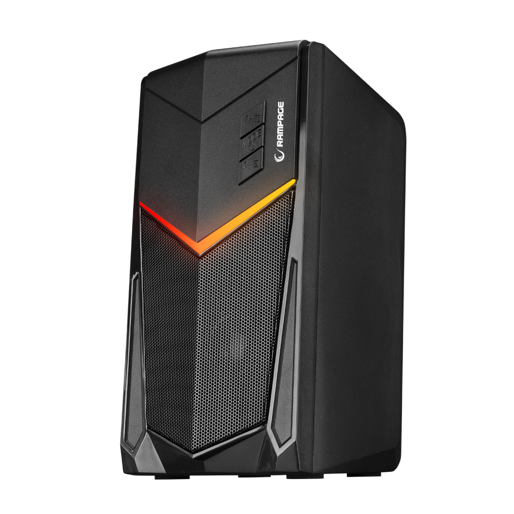 RMS-X7 SPECTRA Bluetooth FMLi RGB Işıklı Multimedia Gaming Oyuncu 2.0 Speaker - Rampage