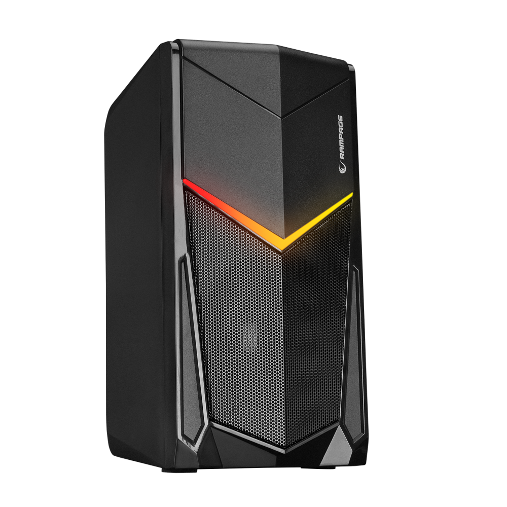 RMS-X7 SPECTRA Bluetooth FMLi RGB Işıklı Multimedia Gaming Oyuncu 2.0 Speaker - Rampage