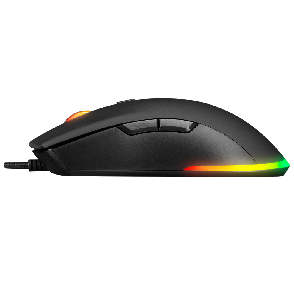 Km-Rx7 Fortuna V2 Gökkuşağı Combo English Oyuncu Klavye + 12800 Dpi Mouse Set-Siyah