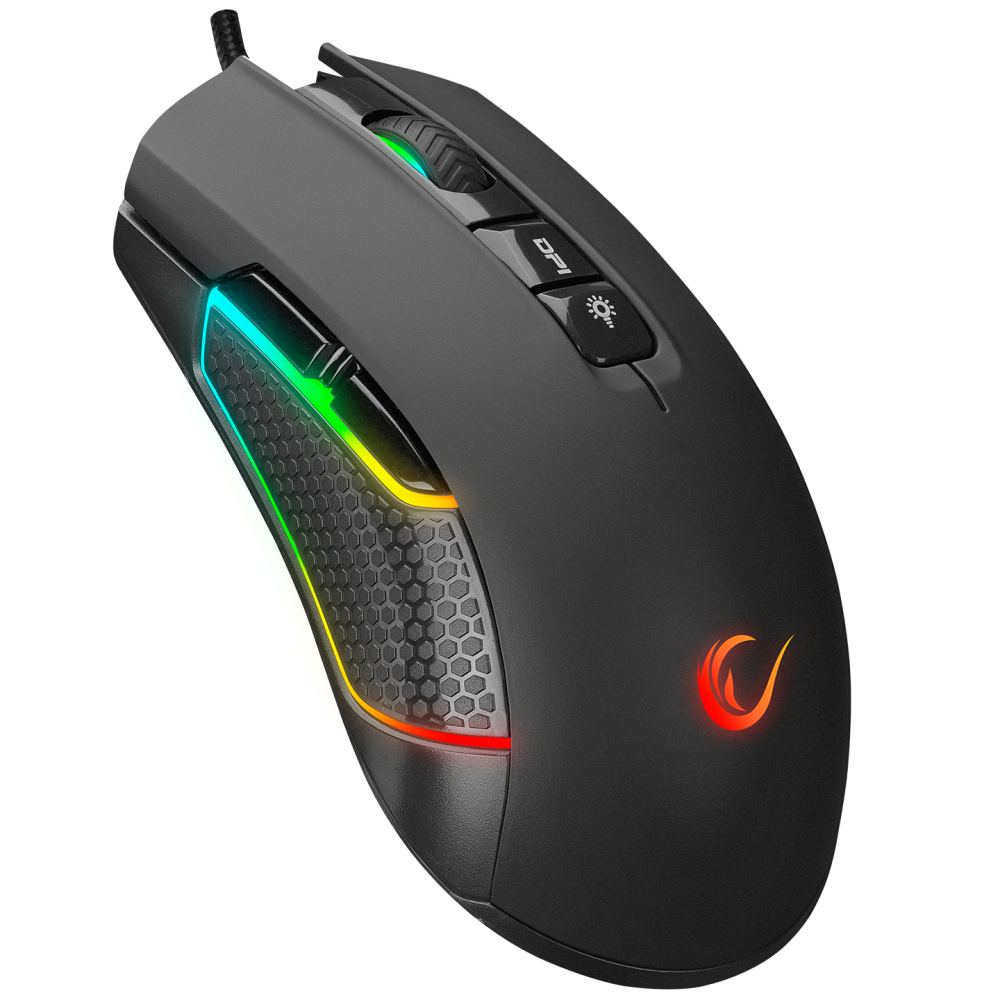 Smx-R600 Python 12400 Dpi Oyuncu Mouse - Siyah - Rampage