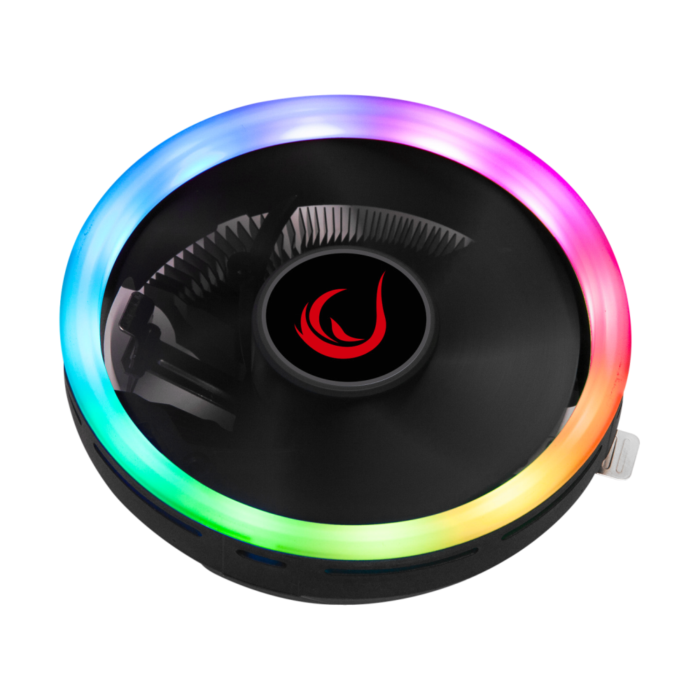RM-C01 COOL-FIX 5.3CFM 1800RPM 100mm AMD/Intel LGA1200 Uyumlu RGB Hava Soğutmalı CPU Fan - Rampage
