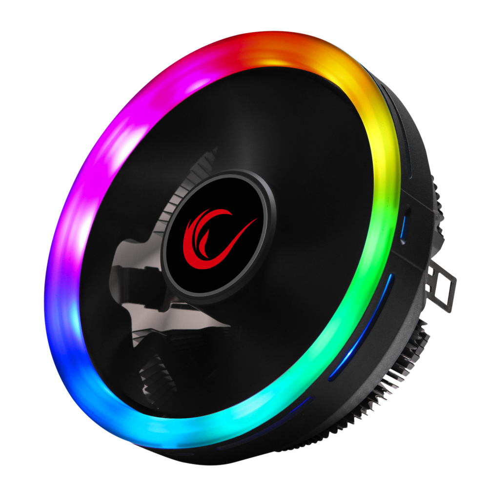 RM-C01 COOL-FIX 5.3CFM 1800RPM 100mm AMD/Intel LGA1200 Uyumlu RGB Hava Soğutmalı CPU Fan - Rampage
