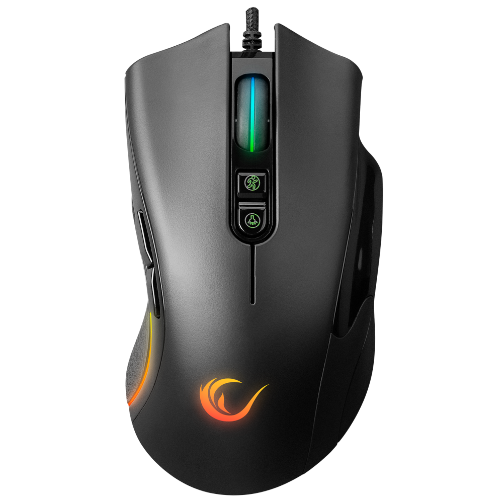 SMX-R22 PHOENIX Siyah 7 Tuşlu RGB 7200DPI Gaming Oyuncu Mouse - Rampage