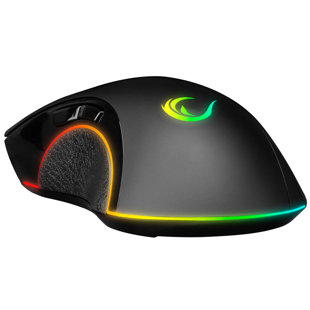 SMX-R22 PHOENIX Siyah 7 Tuşlu RGB 7200DPI Gaming Oyuncu Mouse - Rampage