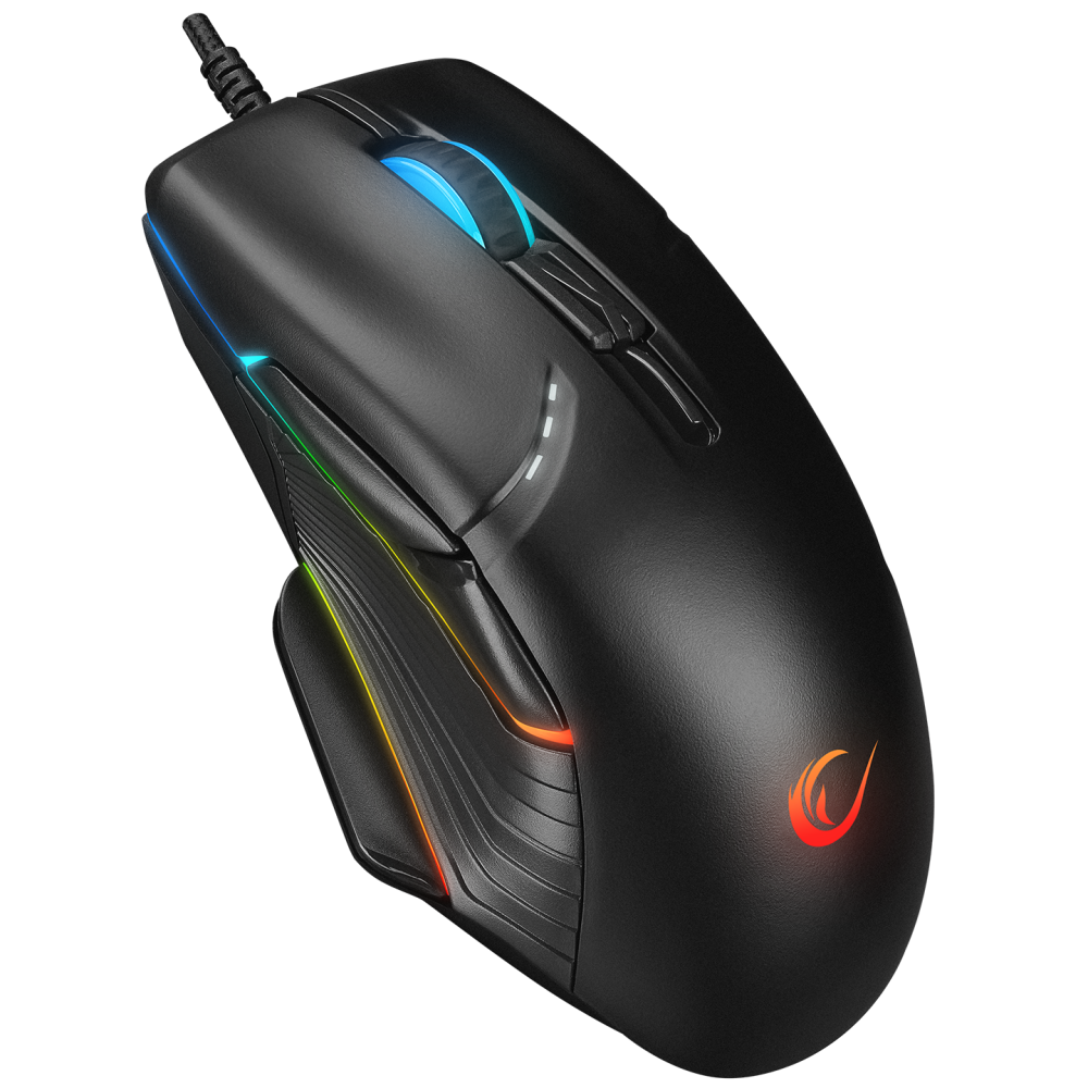 SMX-R19 FIGHTER 12400dpi RGB Ledli Profesyonel Gaming Oyuncu Mouse - Rampage
