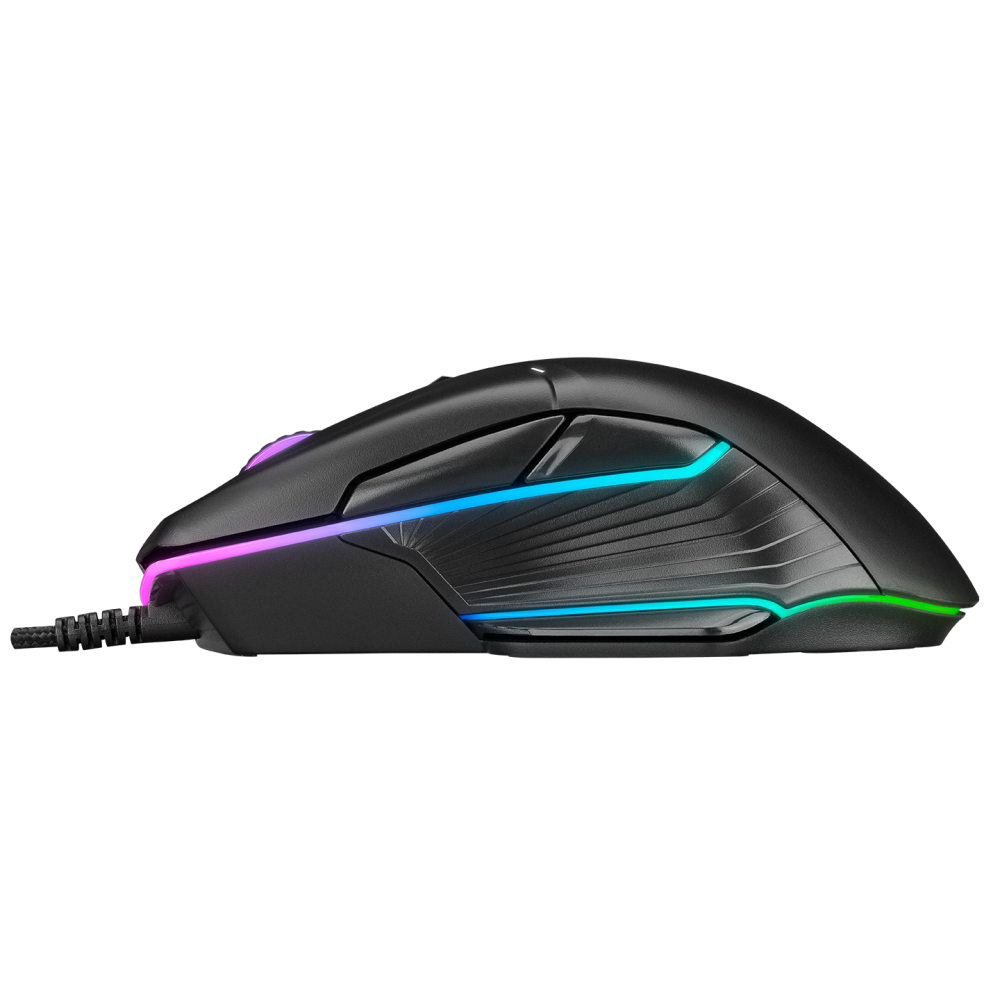 SMX-R19 FIGHTER 12400dpi RGB Ledli Profesyonel Gaming Oyuncu Mouse - Rampage