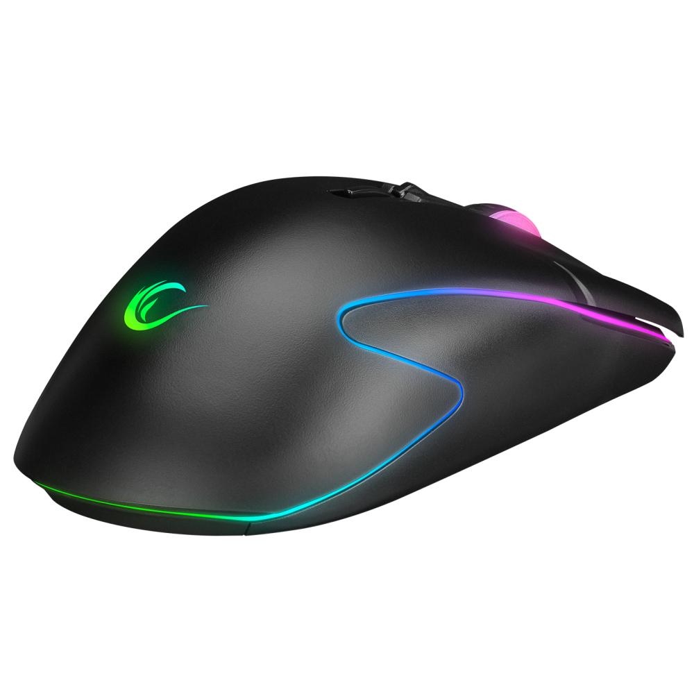 SMX-R19 FIGHTER 12400dpi RGB Ledli Profesyonel Gaming Oyuncu Mouse - Rampage