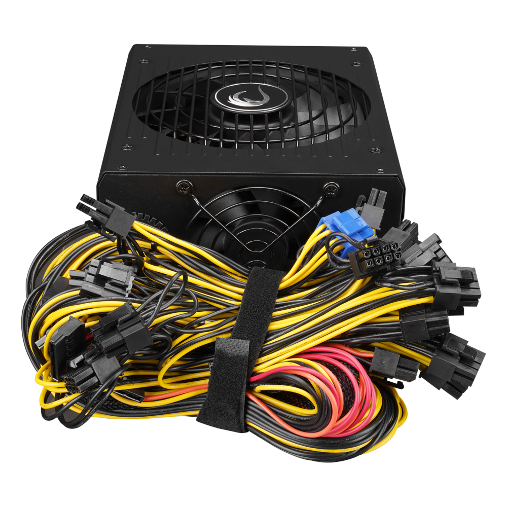 BTC2200 Real 2200W 16* PCIe VGA Soket 14cm+8cm 2* Fanlı Bitcoin Power Supply - Rampage