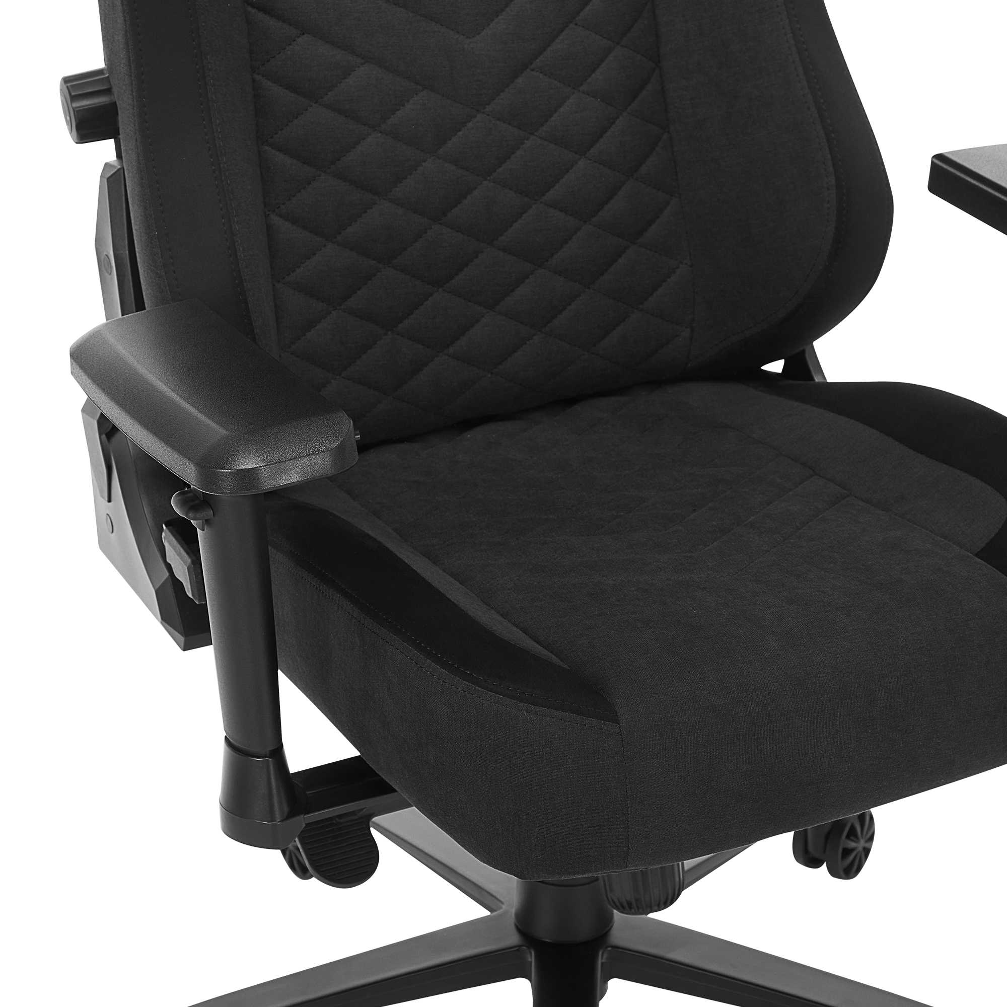 KL-R82 Blitz Anti-Sweat Fabric Adjustable Backrest Mechanism Gaming Chair-Black