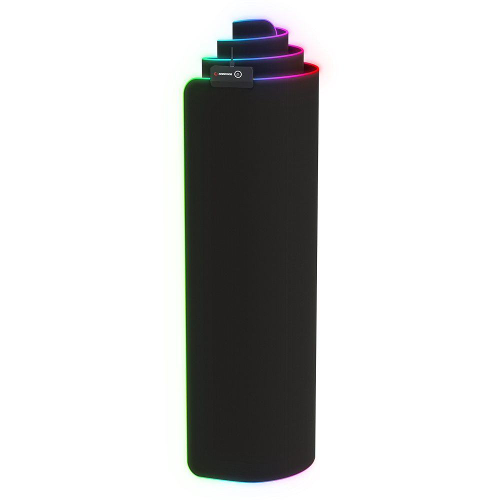 MP-22 Siyah 300*800*3mm RGB Ledli Gaming Mouse Pad - Rampage