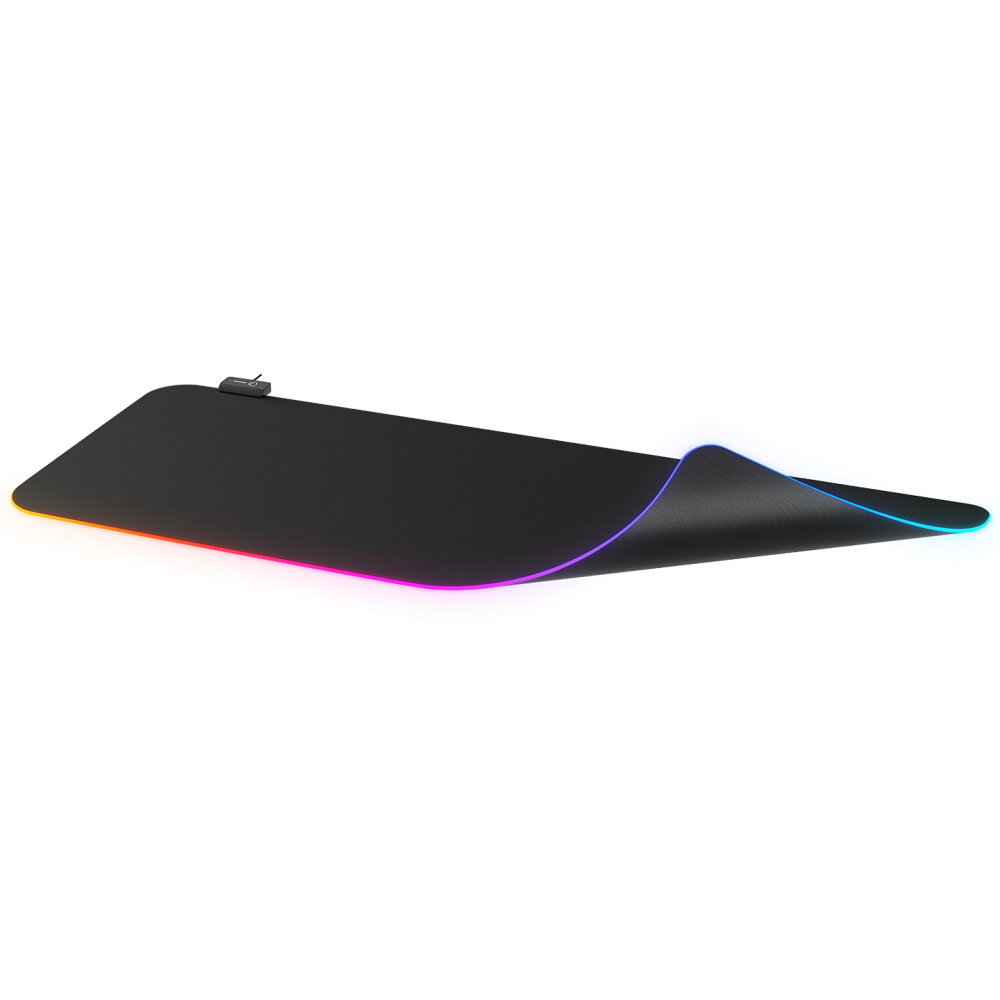 MP-24 Siyah 300*800*3mm RGB Ledli Gaming Mouse Pad - Rampage