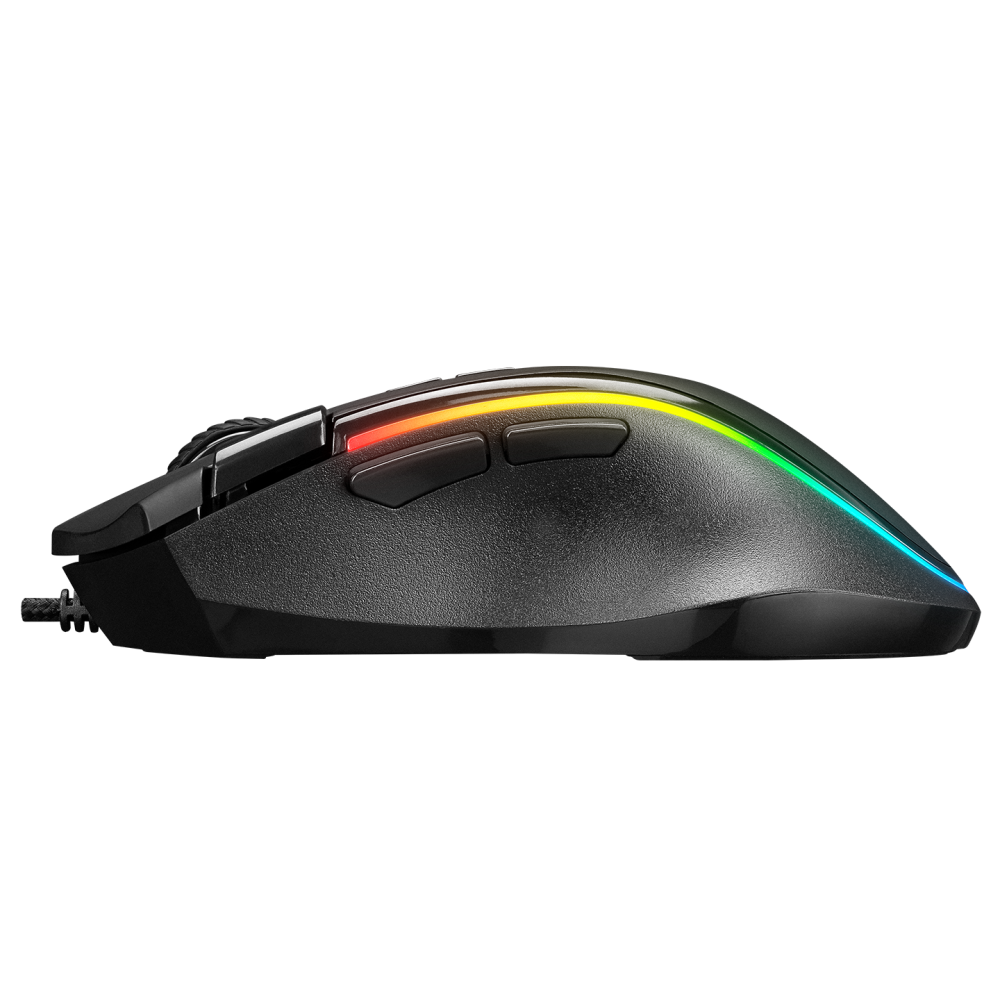 SMX-G72 GREEDY 8 Tuşlu Double Click Real RGB Ledli Makrolu 7200dpi Gaming Oyuncu Mouse - Rampage