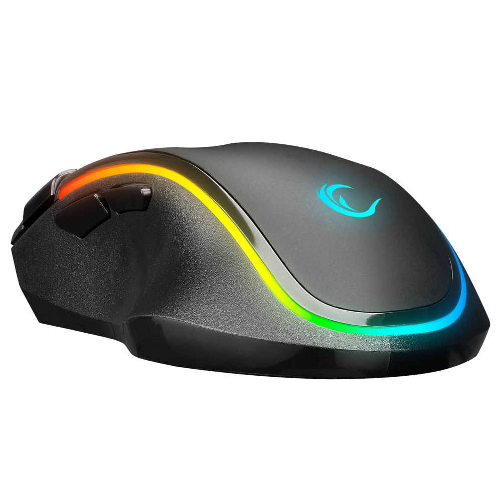 SMX-G72 GREEDY 8 Tuşlu Double Click Real RGB Ledli Makrolu 7200dpi Gaming Oyuncu Mouse - Rampage