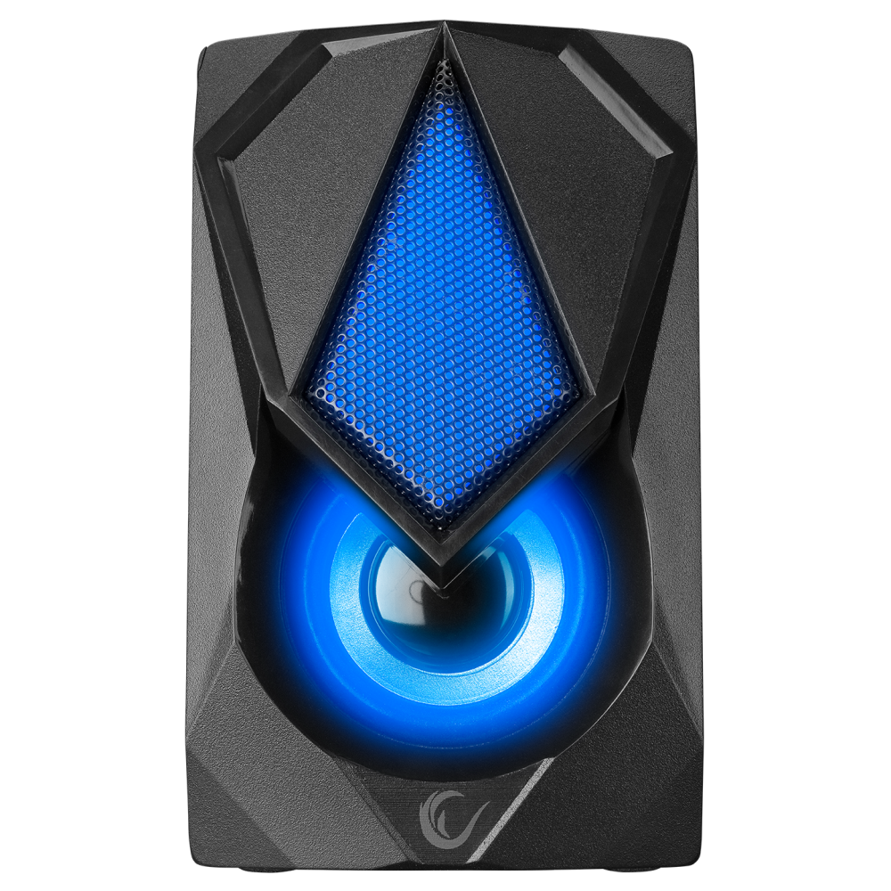 RMS-G19 2.0 5 Watt LED Işıklı Siyah Multimedia Speaker - Rampage